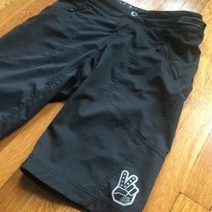 Troy Lee Designs Skyline Mountain Bike MTB Shorts Black - Size Mens 32
